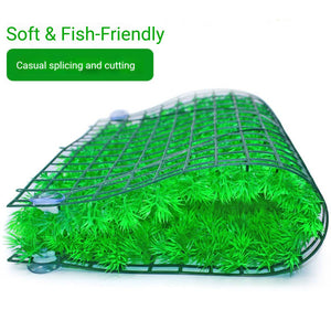Artificial Aquarium Grass Mat 40×60cm