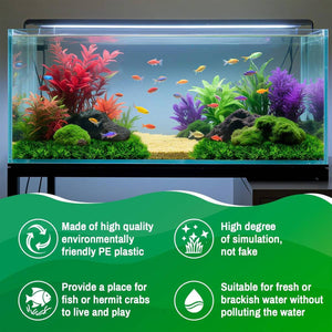 Artificial Aquarium Grass Mat 40×60cm