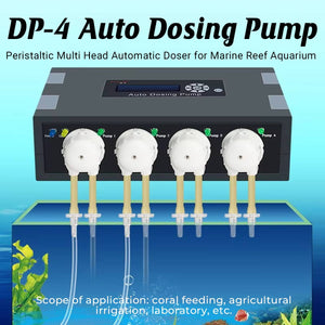 Aquarium Titration Pump DP4 - Reef Tank Dosing Pump 4-Channel