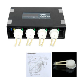 Aquarium Titration Pump DP4 - Reef Tank Dosing Pump 4-Channel