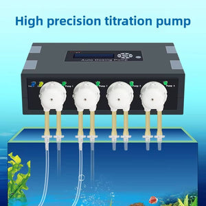 Aquarium Titration Pump DP4 - Reef Tank Dosing Pump 4-Channel