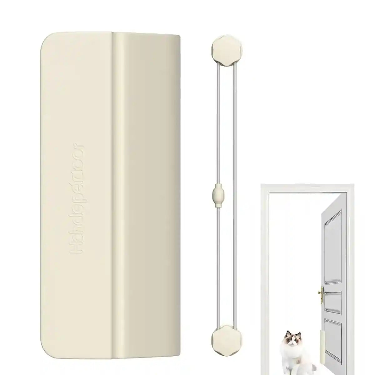 Automatic Cat Door Closer With Drill-Free Installation