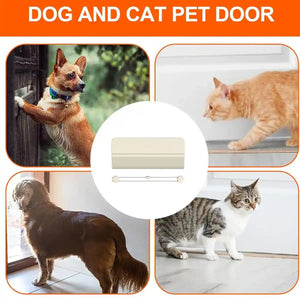 Automatic Cat Door Closer With Drill-Free Installation