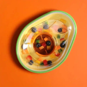 Avocado Dog Slow Feeder Treat Puzzle Toy