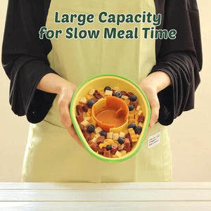 Avocado Dog Slow Feeder Treat Puzzle Toy