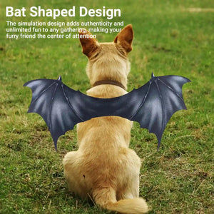 Halloween Pet Bat Wings Costume Adjustable Dog & Cat Outfit