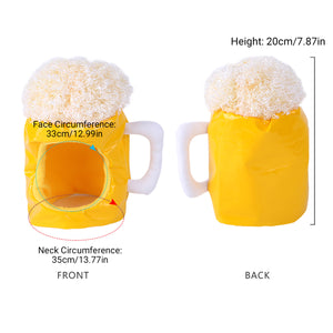 Beer Shaped Pet Hat