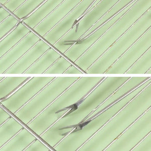 Bird Cage Cleaning Brush Set Stainless Steel & Bamboo Wire Brush Tools