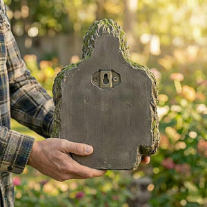 Tree Face Resin Bird Feeder for Garden Use