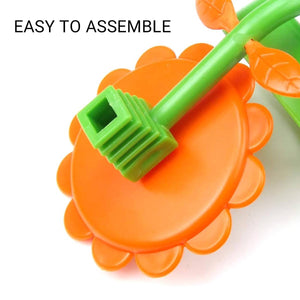 Bird Mirror Toy with Bell & Feeder Cup | Interactive Cage Accessory