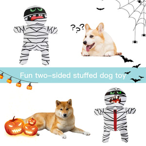 Mummy Plush Dog Toy Set 9-in-1 Interactive