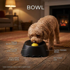 Slow Feeder Dog Lick Bowl for Wet Food