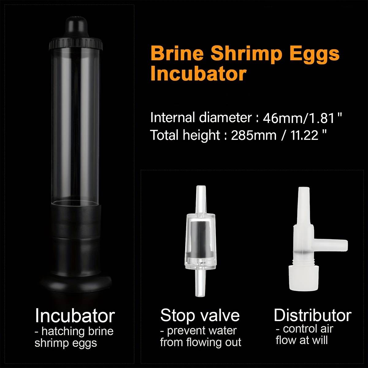 Brine Shrimp Incubator Aquarium Hatchery Kit