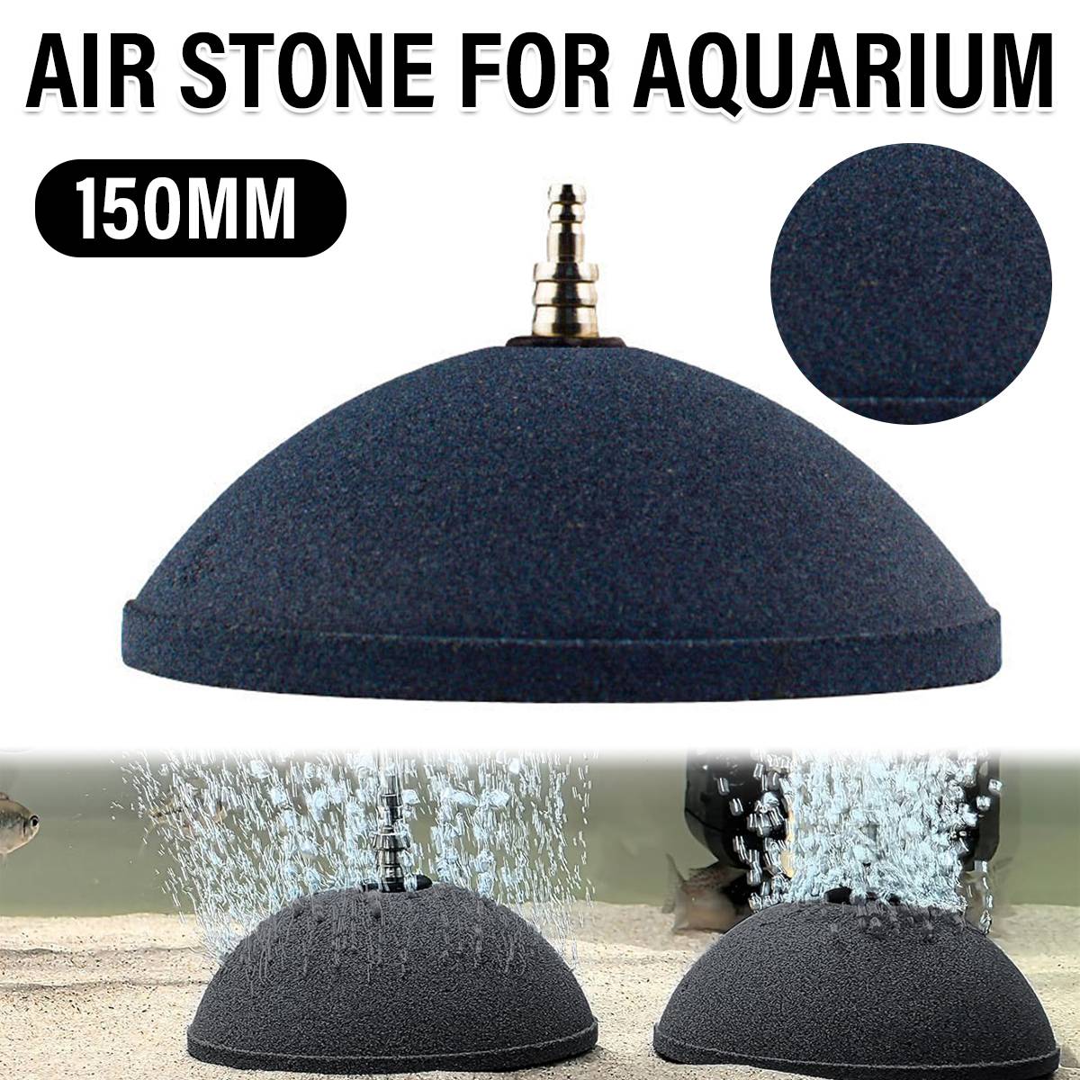 Aquarium Air Stone Diffuser 150mm | Fish Tank Oxygen Bubble Bar