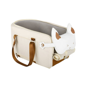 Wakytu Car Pet Carrier Portable Travel Booster Seat