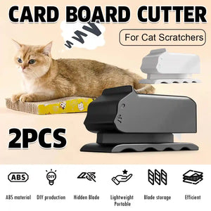 Card Board Cutter For Cat Scratchers Cat Scratching Board Cutter Cardboard Cutting DIY