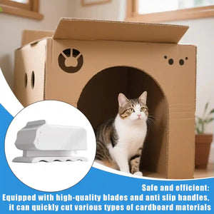 Card Board Cutter For Cat Scratchers Cat Scratching Board Cutter Cardboard Cutting DIY