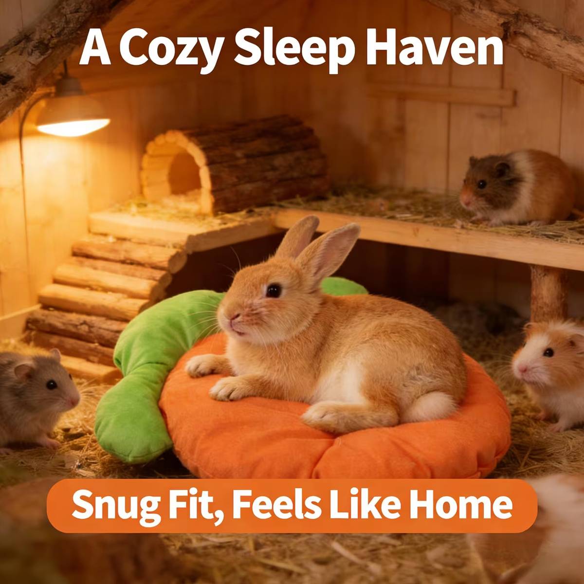 Carrot Shaped Pet Mat