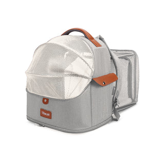 Breathable Pet Travel Backpack Carrier Portable & Expandable Design