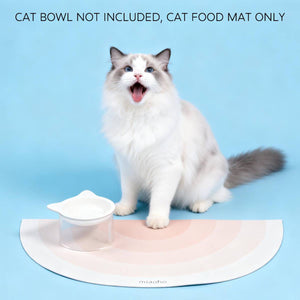 Cat Food Mat Waterproof Anti-Slip Feeding Mat
