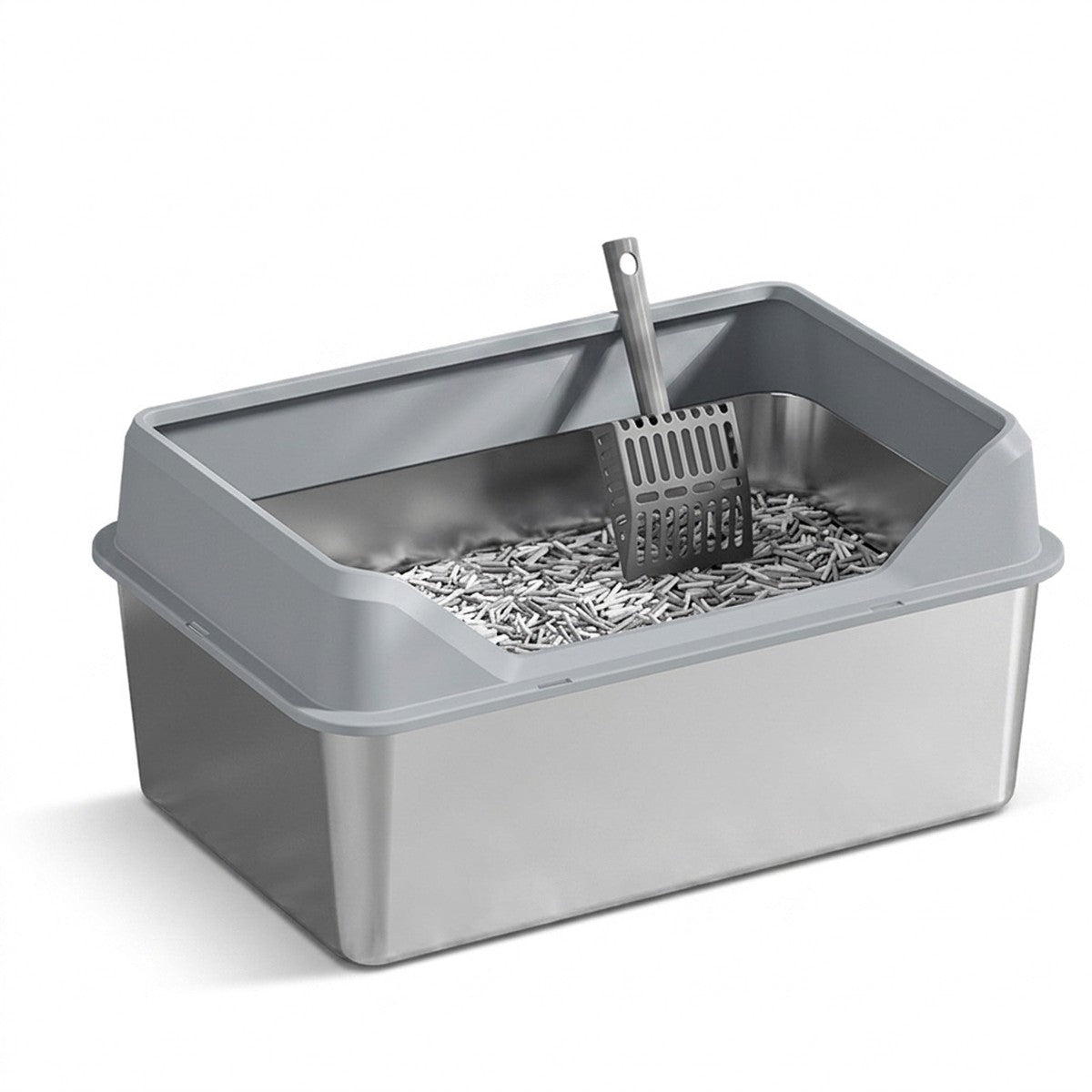 XL Top-Entry Cat Litter Box with Scoop