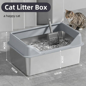 XL Top-Entry Cat Litter Box with Scoop