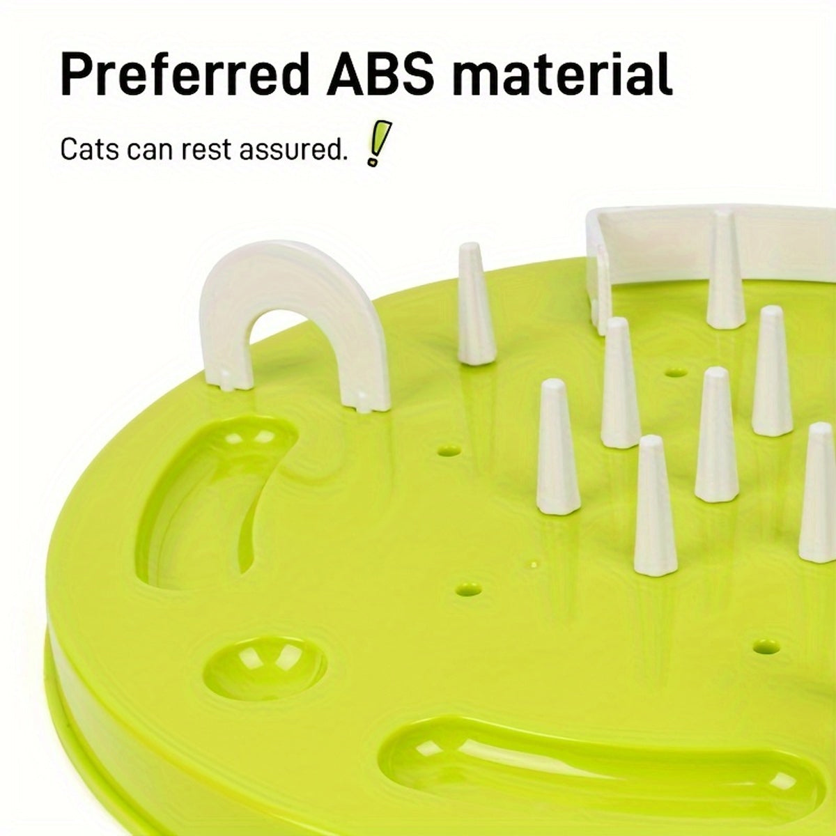 Interactive Slow Feeder Cat Bowl with Maze Design for Healthy Eating