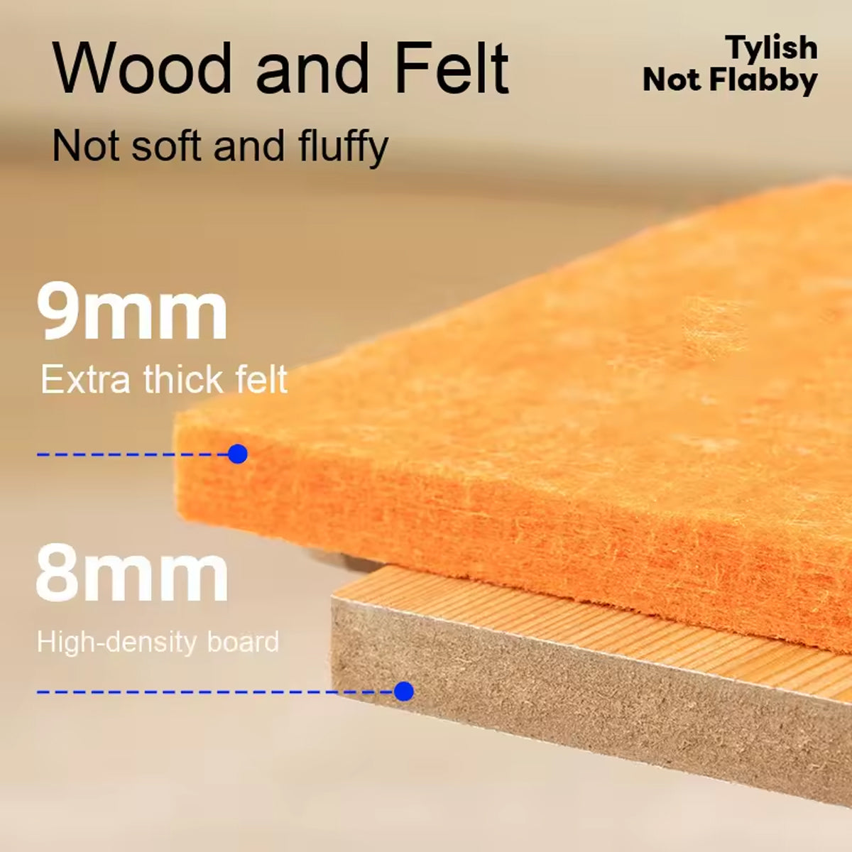 Pumpkin Felt Cat House Bed with Wooden Base 2 Colours