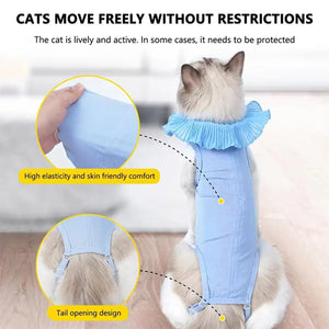 Cat Postoperative Recovery Suit