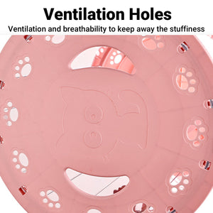 Cat Treadmill Outdoor Walking & Exercise Tunnel With Lockable Wheels