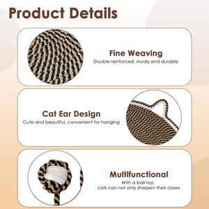 Cotton Rope Cat Scratcher Mat