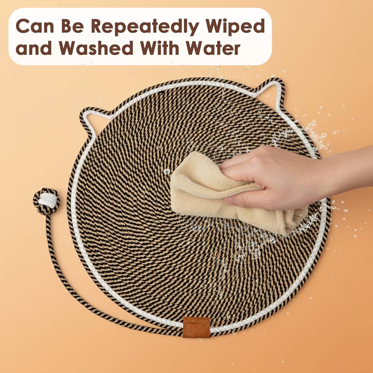 Cotton Rope Cat Scratcher Mat