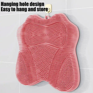 Cat Self Groomer Brush Wall-Mounted Silicone Grooming Pad for Cats