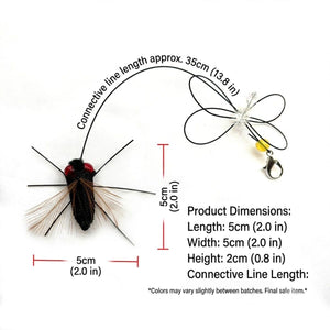 Fly Cat Teaser Attachment with 35cm Line