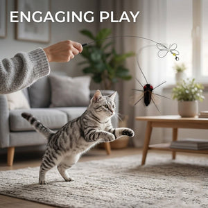 Fly Cat Teaser Attachment with 35cm Line