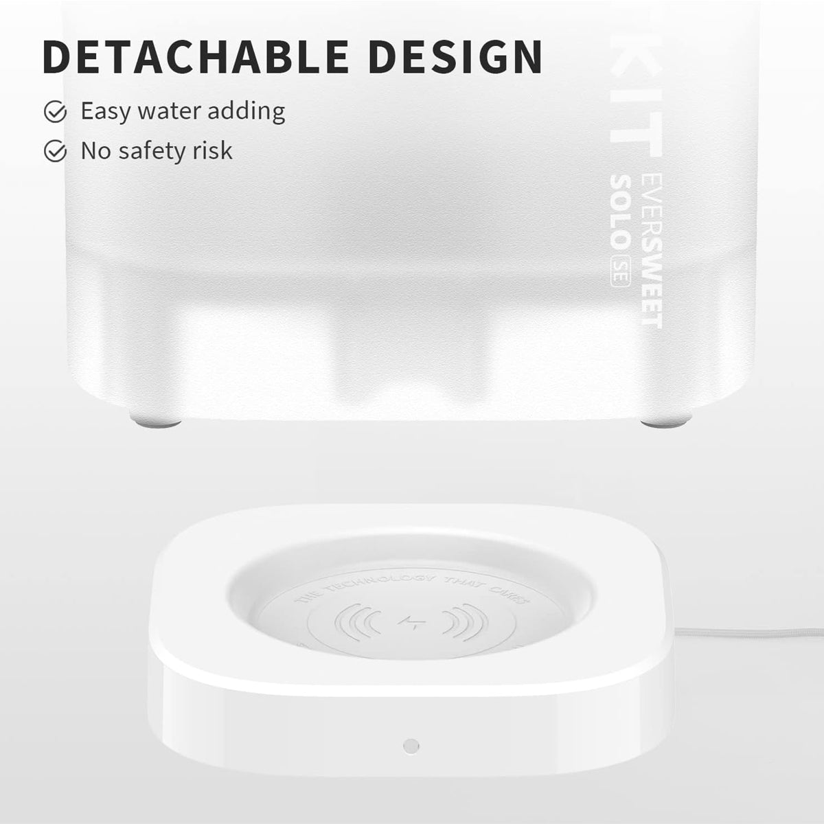 PETKIT Solo SE Cat Water Fountain With Wireless Pump
