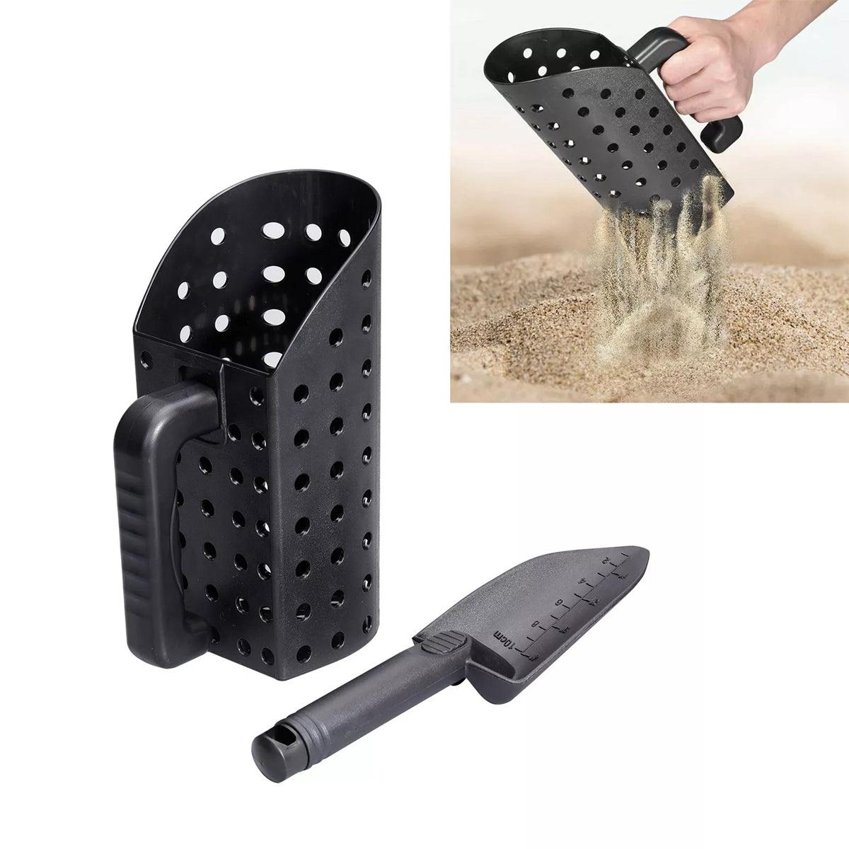 Multi-Use Sand Scoop Shovel Set for Beach or Cat Litter Cleaning