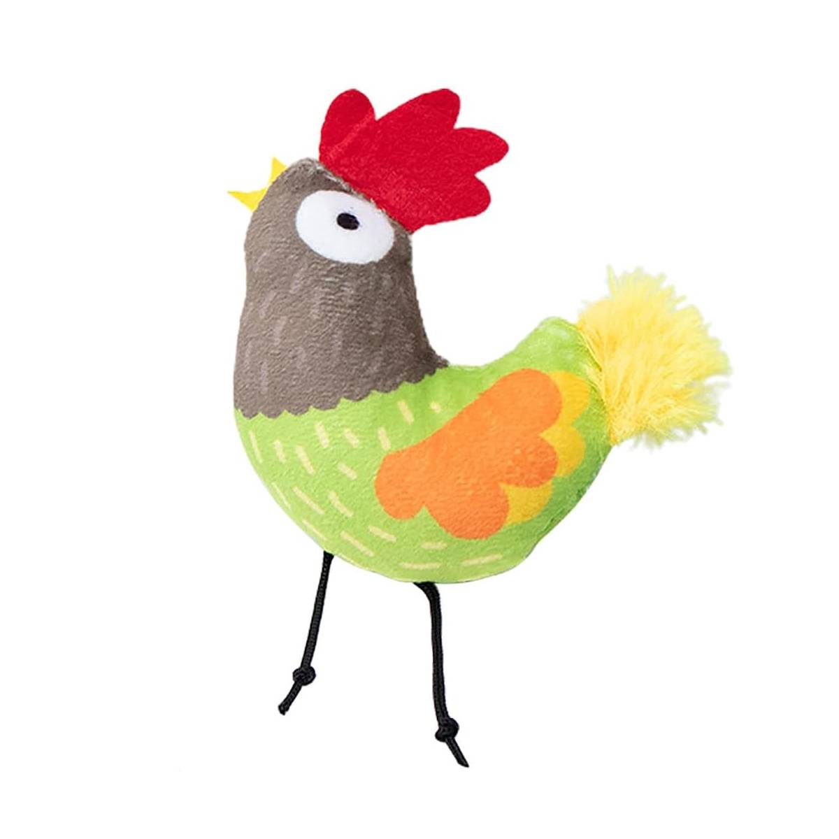 Chicken Catnip Cat Toy Plush Interactive Kitten Toy