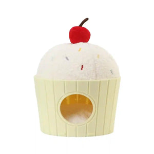 Cake Shape Cat Bed Soft Warm Pet House Durable for Indoor Cats Kittens Use