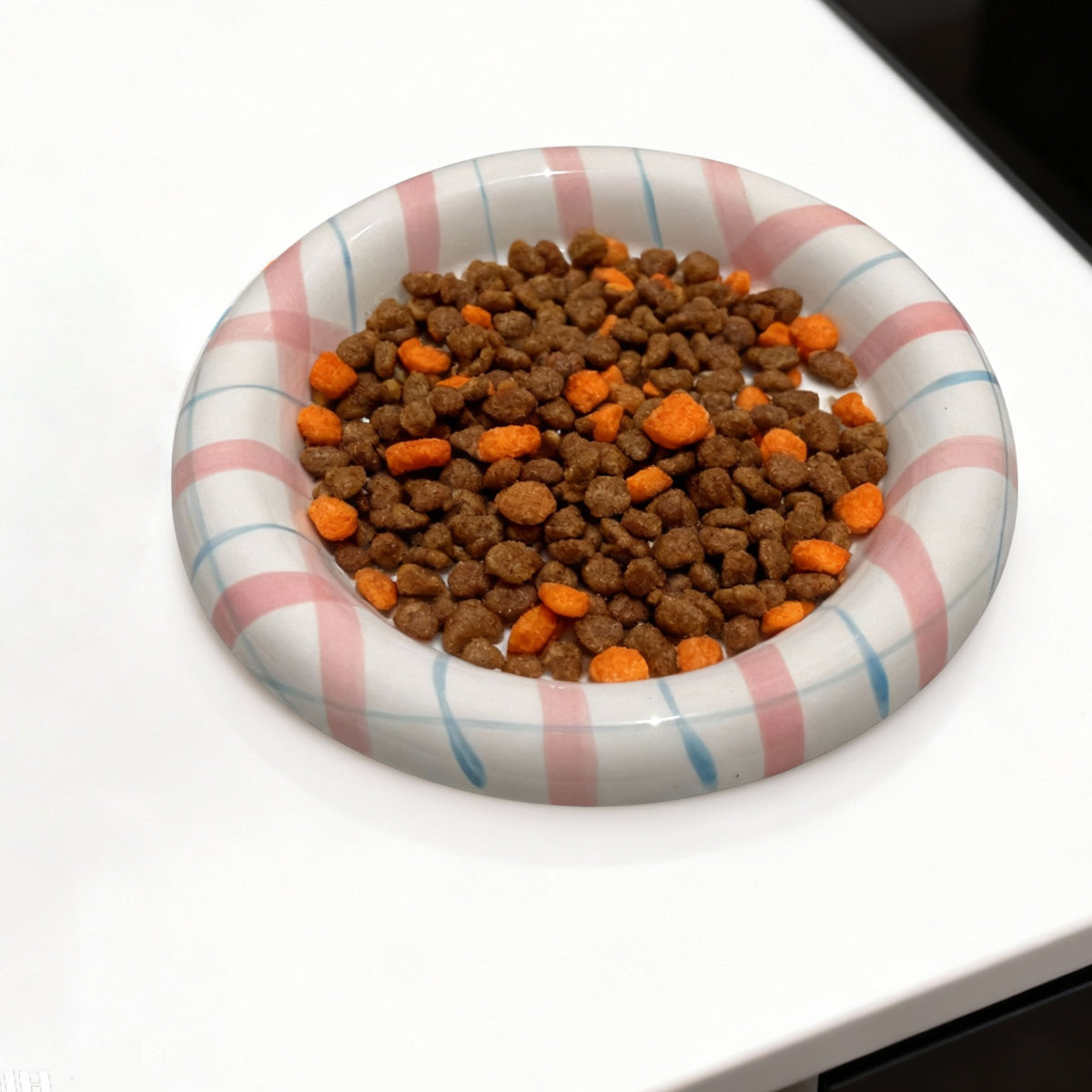 Whisker-Friendly Ceramic Cat Bowl