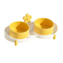 Anti-Slip Pet Ceramic Bowl Set Double Feeder for Cats & Dogs