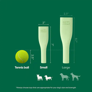 Earth Rated Natural Rubber Dog Chew Toy Durable Treat Dispenser for Interactive Play