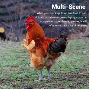 Chicken Arm Decoration Funny Rooster Costume Toy for Pets