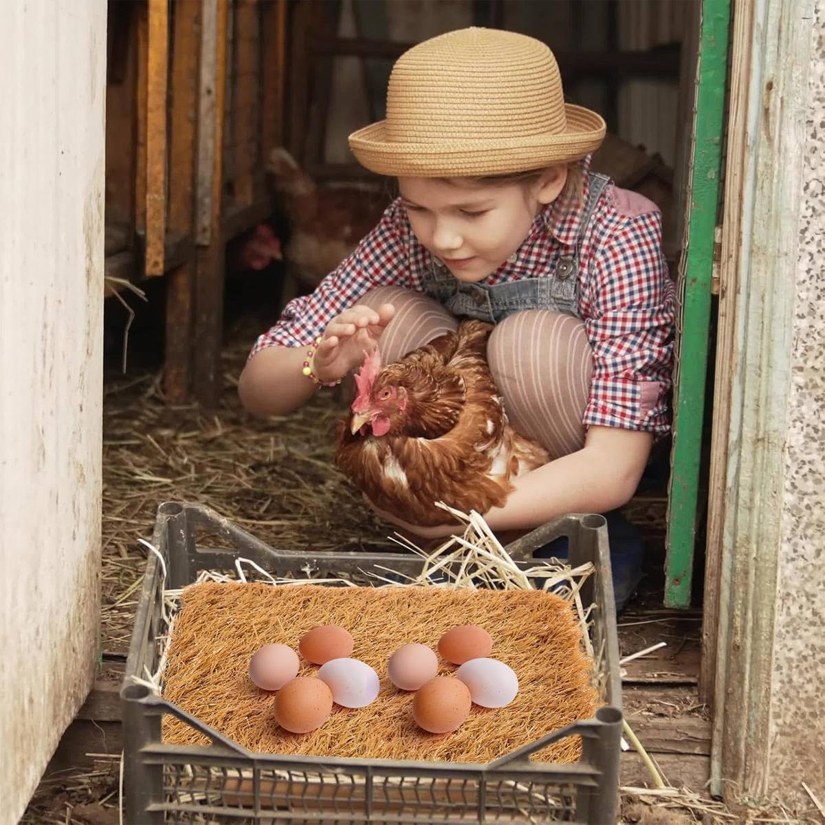 Chicken Nesting Pads Reusable Coop Mat