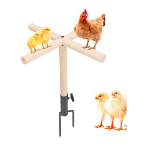 Chicken Perch Stand Outdoor Chicken Roosting Stand