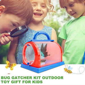 Kids' Insect Observation Cage - Transparent Bug Catcher Toy for Children
