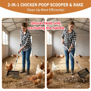 Chicken Poop Scooper Cleaning Shovel Head