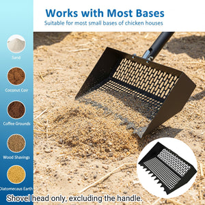 Chicken Poop Scooper Cleaning Shovel Head