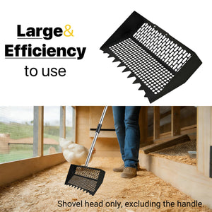 Chicken Poop Scooper Cleaning Shovel Head