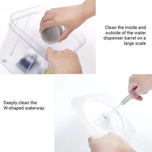 PETKIT Dual-Use Brush & Sponge for Pet Bowls & Water Dispensers